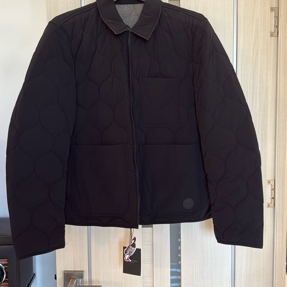 Brand new reversible quilted jacket ( Ted baker ) Black